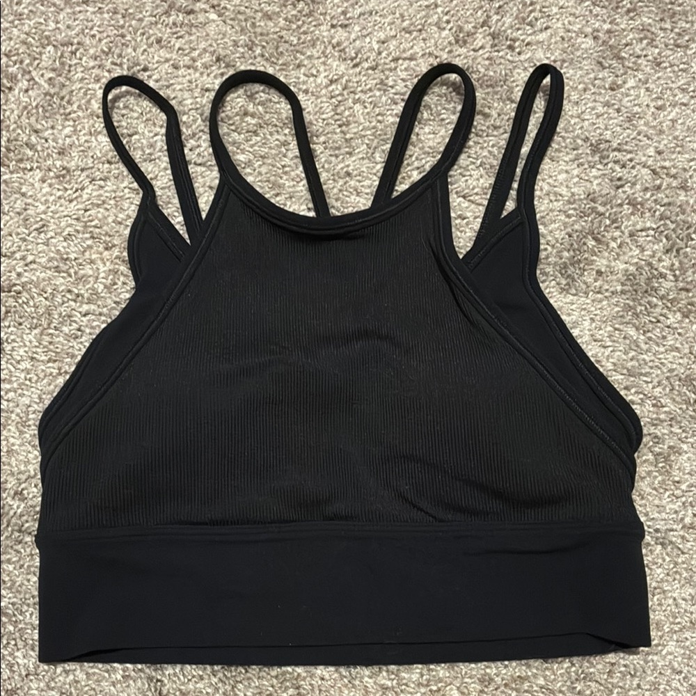 Nike Black Strappy Sports Bra